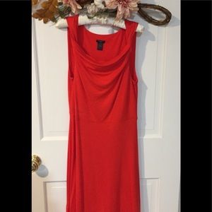 Ann Taylor Rayon sleeveless dress w/ Spandex for Awesome Fit